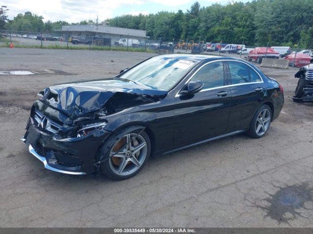 WDDWF4KB0JR394553 Mercedes-Benz C 300 4matic