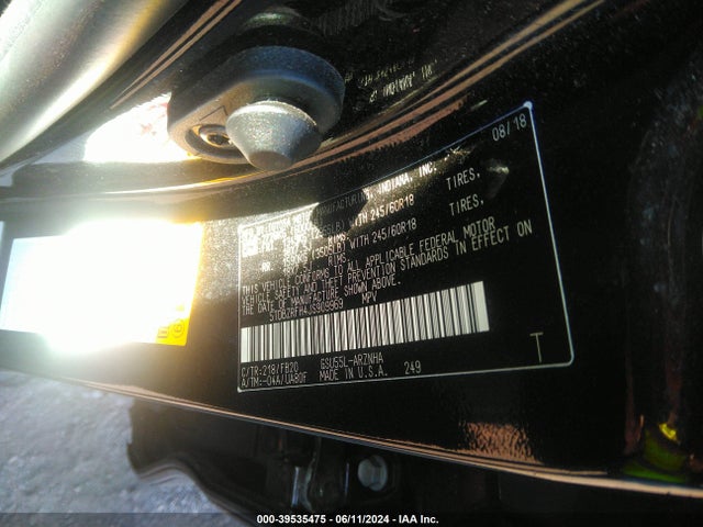 Toyota Highlander Le 2018 5TDBZRFH4JS909969 Image 9