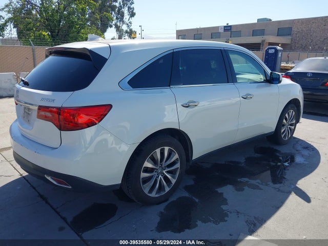 5FRYD3H62FB014413 Acura Mdx Technology Pkg W/entertainment Pkg