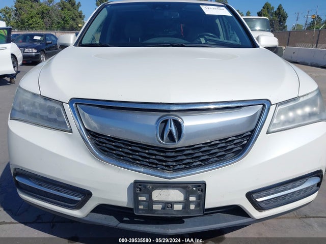 5FRYD3H62FB014413 Acura Mdx Technology Pkg W/entertainment Pkg