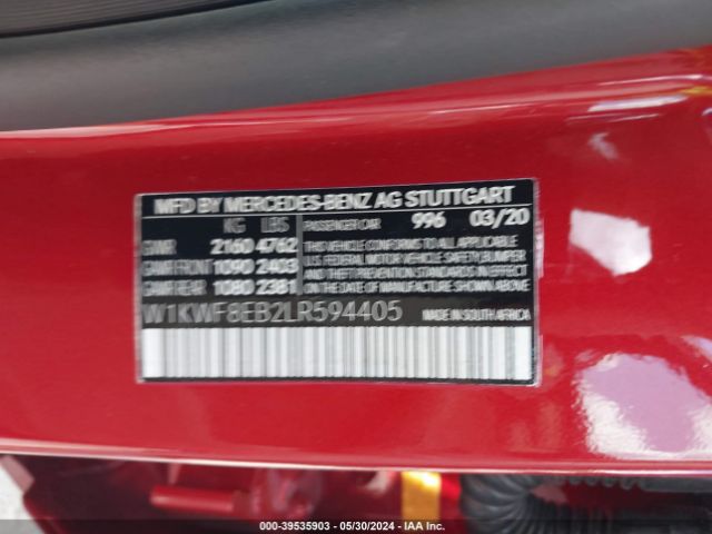 W1KWF8EB2LR594405 Mercedes-Benz C 300 4matic