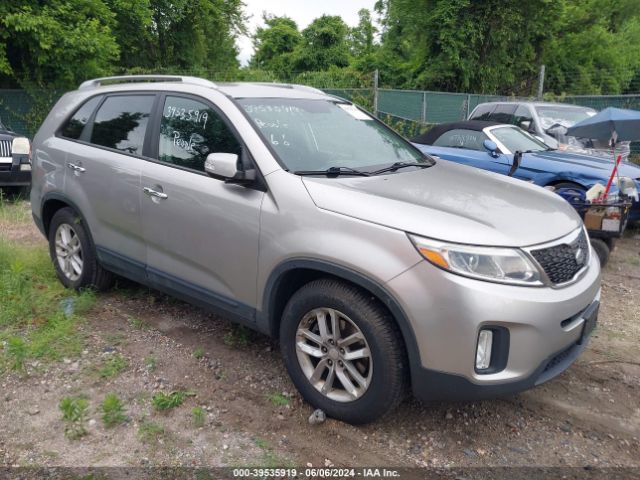 2014 Kia Sorento Lx მანქანა იყიდება აუქციონზე, vin: 5XYKT3A63EG546975, აუქციონის ნომერი: 39535919