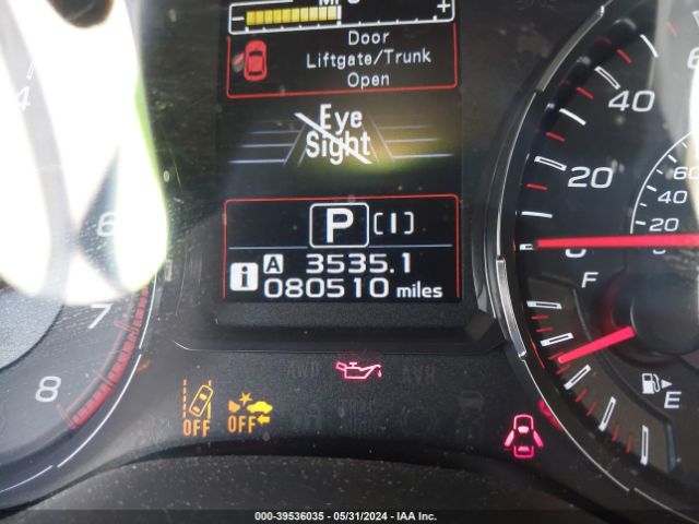 JF1VA1F64L8830206 Subaru Wrx Premium