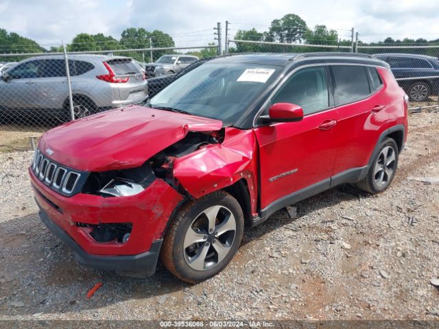 3C4NJCBB5JT125633 Jeep Compass Latitude Fwd