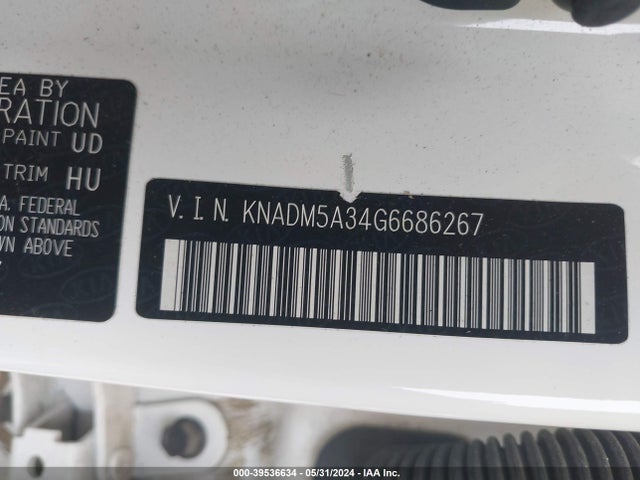 KIA RIO LX 2016 KNADM5A34G6686267 Image 9