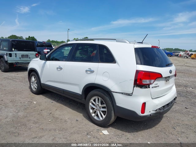 KIA SORENTO LX 2014 5XYKT3A64EG510454 Image 3