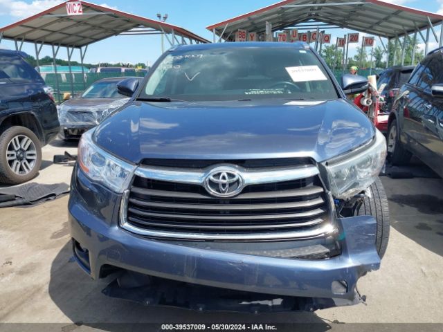 5TDJKRFH4GS284286 Toyota Highlander Xle V6