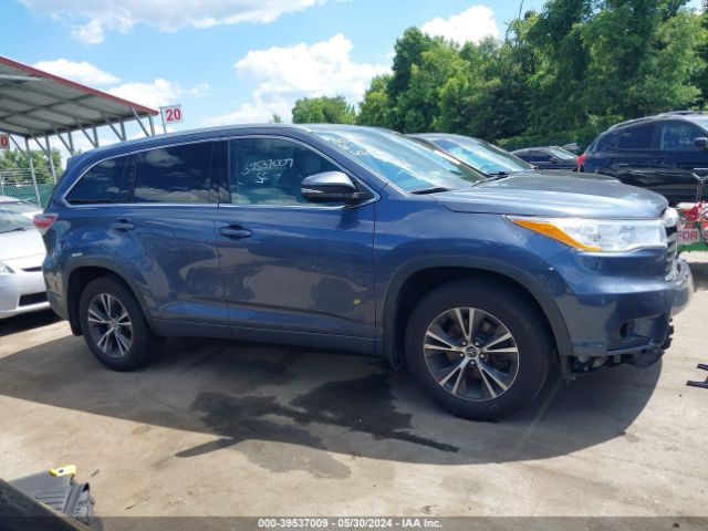 5TDJKRFH4GS284286 Toyota Highlander Xle V6