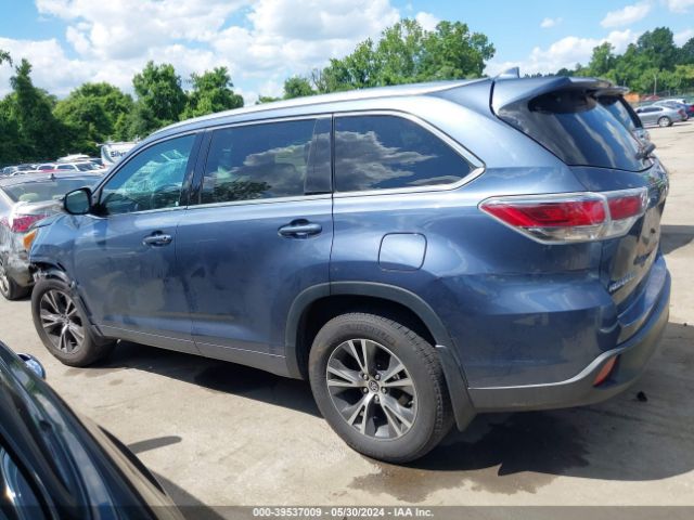 5TDJKRFH4GS284286 Toyota Highlander Xle V6
