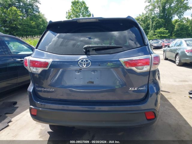 5TDJKRFH4GS284286 Toyota Highlander Xle V6