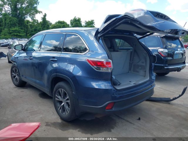 5TDJKRFH4GS284286 Toyota Highlander Xle V6