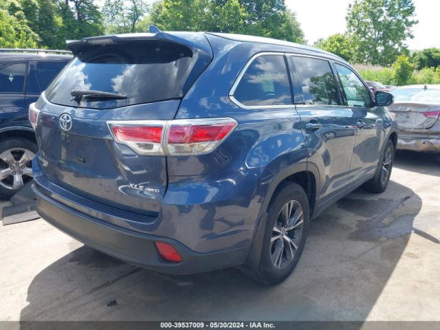 5TDJKRFH4GS284286 Toyota Highlander Xle V6