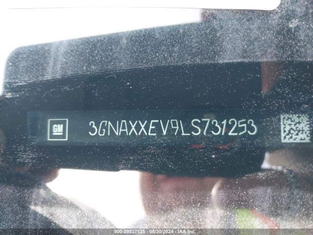 2020 CHEVROLET EQUINOX 3GNAXXEV9LS731253 Photo 8