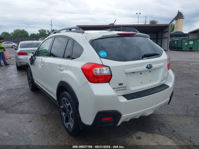 JF2GPAPC0F8249877 Subaru Xv Crosstrek 2.0i Limited
