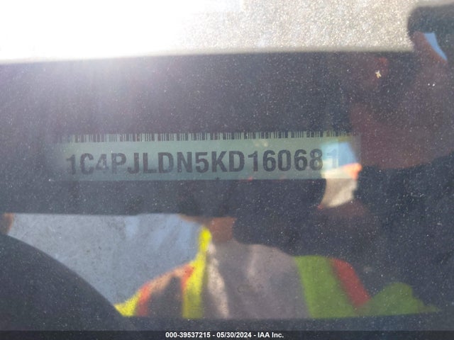 1C4PJLDN5KD160681 Jeep Cherokee Limited Fwd