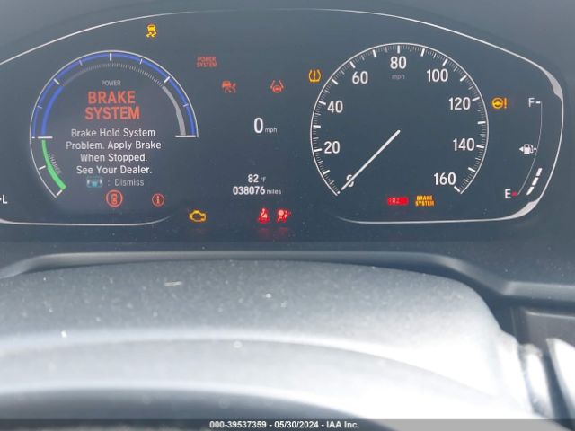 1HGCV3F59NA027154 Honda Accord Hybrid Ex-l