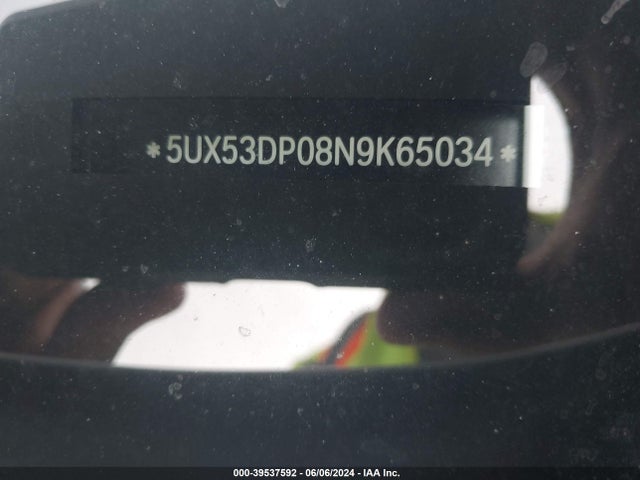5UX53DP08N9K65034 BMW X3 Xdrive30i