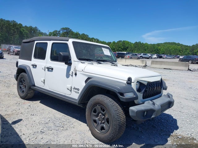 1C4HJXDN4LW334645 Jeep Wrangler Unlimited Sport 4x4