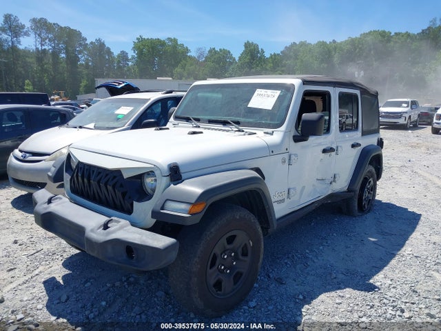 1C4HJXDN4LW334645 Jeep Wrangler Unlimited Sport 4x4