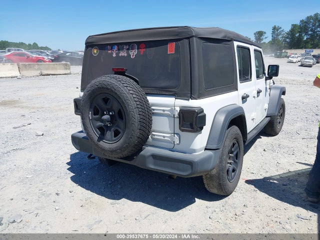 1C4HJXDN4LW334645 Jeep Wrangler Unlimited Sport 4x4