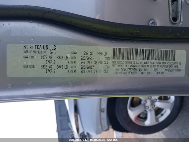 3C4NJCBB7HT661414 Jeep New Compass Latitude Fwd