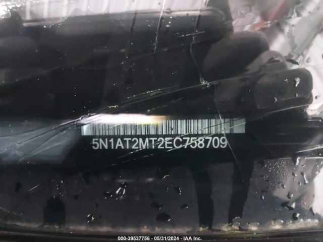 5N1AT2MT2EC758709 Nissan Rogue Sl