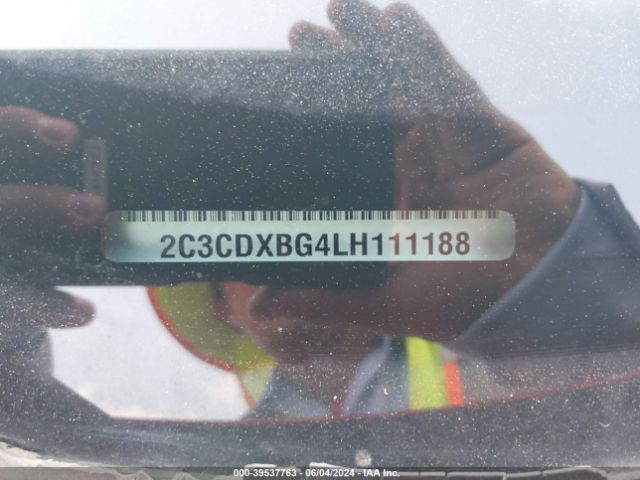2C3CDXBG4LH111188 Dodge Charger Sxt Rwd