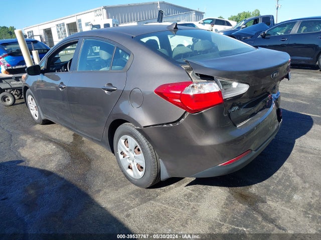 KIA FORTE LX 2014 KNAFK4A61E5065039 Image 3