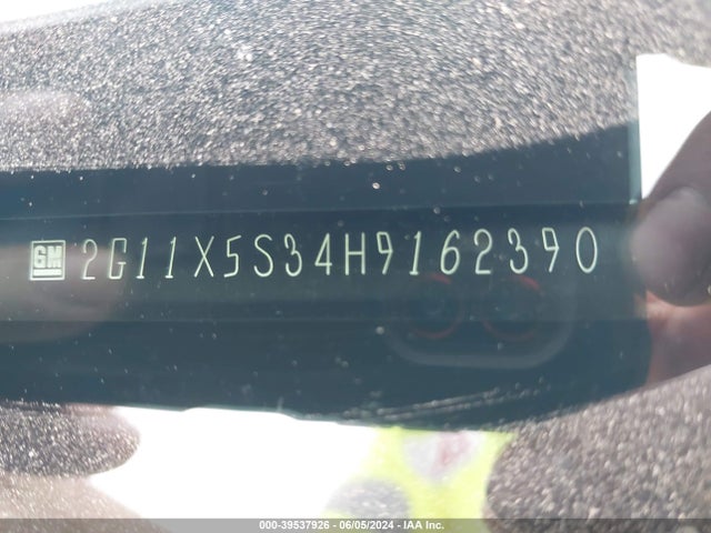 Chevrolet Impala 1fl 2017 2G11X5S34H9162390 Image 9