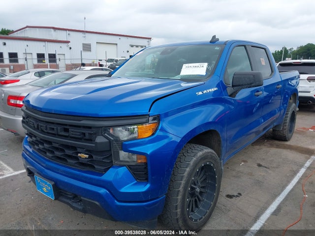 Chevrolet Silverado 1500 2wd  Short Bed Custom 2023 3GCPABEK5PG213632 Image 2