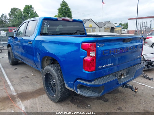 Chevrolet Silverado 1500 2wd  Short Bed Custom 2023 3GCPABEK5PG213632 Image 3
