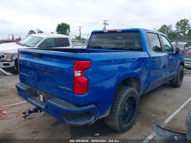 Chevrolet Silverado 1500 2wd  Short Bed Custom 2023 3GCPABEK5PG213632 Image 4
