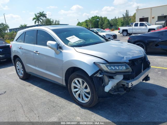Auction sale of the 2017 Acura Rdx Acurawatch Plus Package, vin: 5J8TB3H36HL014245, lot number: 39538051