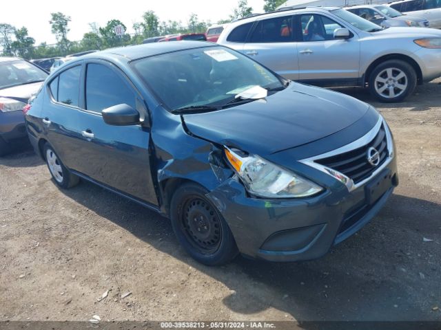 39538213 :رقم المزاد ، 3N1CN7AP2GL810362 vin ، 2016 Nissan Versa 1.6 S/1.6 S+/1.6 Sl/1.6 Sv مزاد بيع