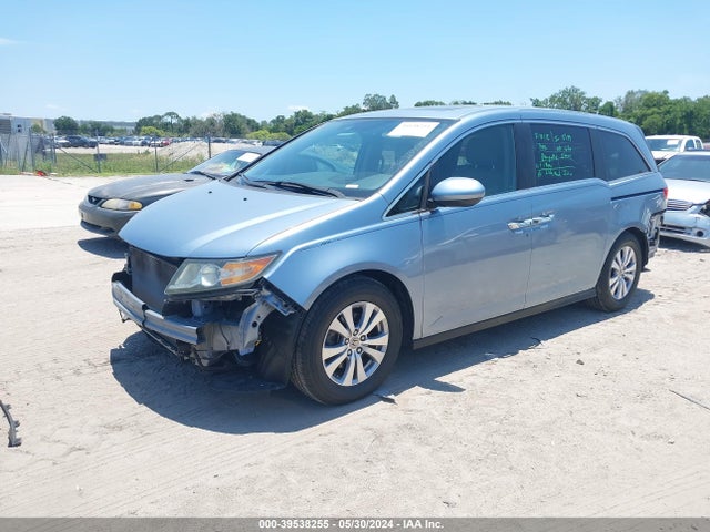 Honda Odyssey Ex-l 2014 5FNRL5H63EB123692 Image 2