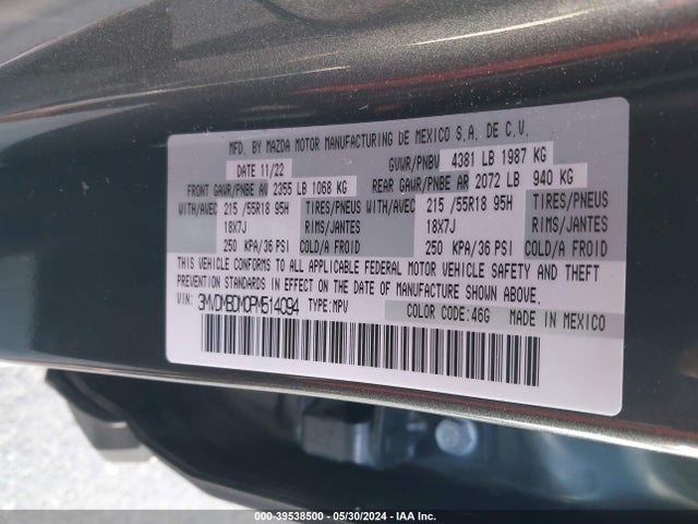 Mazda Cx-30 2.5 S Premium 2023 3MVDMBDM0PM514094 Image 9