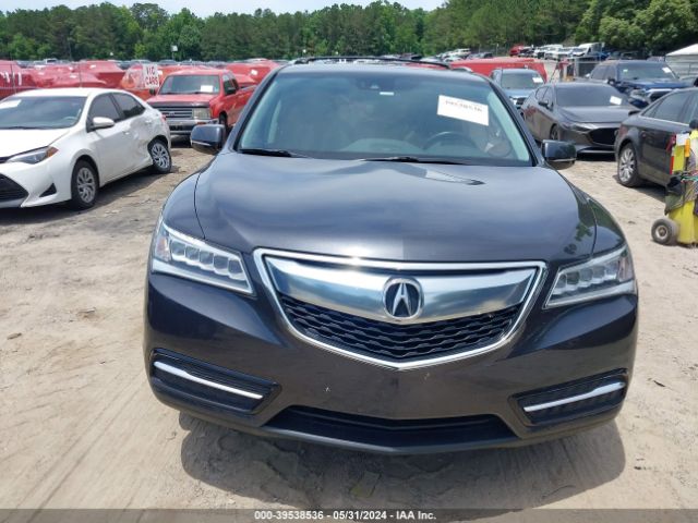 5FRYD3H48GB019647 Acura Mdx Technology   Acurawatch Plus Packages/technology Package
