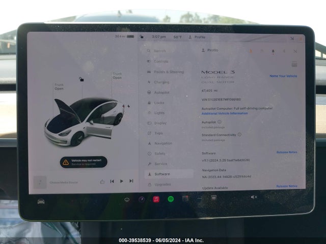 Tesla Model 3 Long Range Dual Motor All-wheel Drive 2021 5YJ3E1EB7MF099180 Image 17