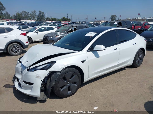 Tesla Model 3 Long Range Dual Motor All-wheel Drive 2021 5YJ3E1EB7MF099180 Image 2