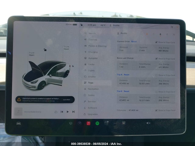 Tesla Model 3 Long Range Dual Motor All-wheel Drive 2021 5YJ3E1EB7MF099180 Image 7