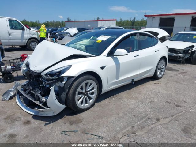 2022 TESLA MODEL 3 5YJ3E1EB9NF238047 Photo 1
