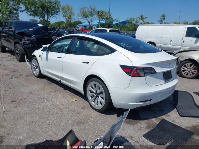2022 TESLA MODEL 3 5YJ3E1EB9NF238047 Photo 2
