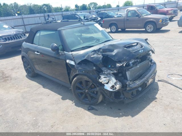 2013 MINI CONVERTIBLE WMWZP3C59DT550746