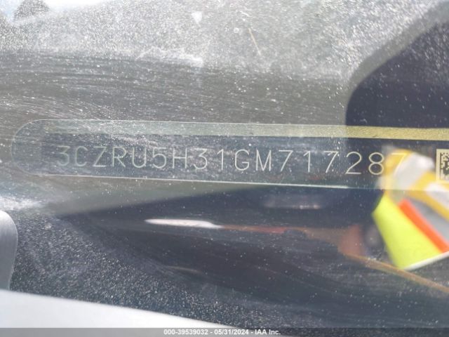 3CZRU5H31GM717287 Honda HR-V LX