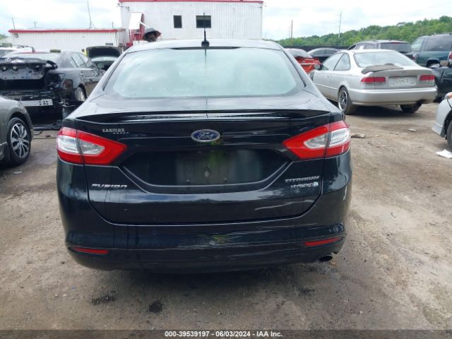 3FA6P0RU9GR322194 Ford Fusion Hybrid Titanium