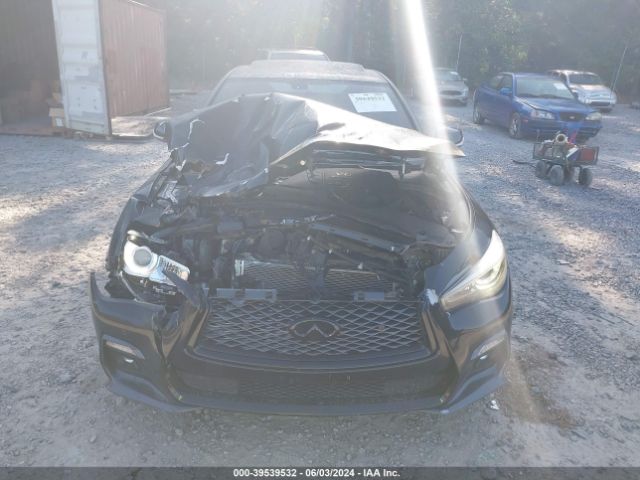 JN1FV7AR2KM800668 Infiniti Q50 3.0t Red Sport 400