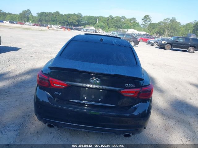 JN1FV7AR2KM800668 Infiniti Q50 3.0t Red Sport 400