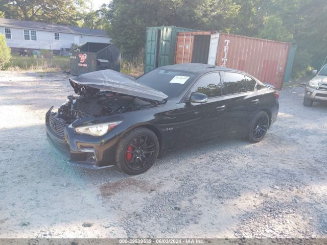 JN1FV7AR2KM800668 Infiniti Q50 3.0t Red Sport 400