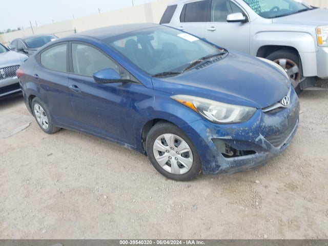 Hyundai ELANTRA SE 2016 5NPDH4AE5GH789724 Image 1
