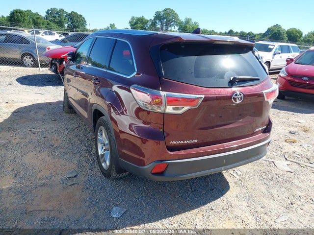 5TDDKRFH3FS184420 Toyota Highlander Limited V6